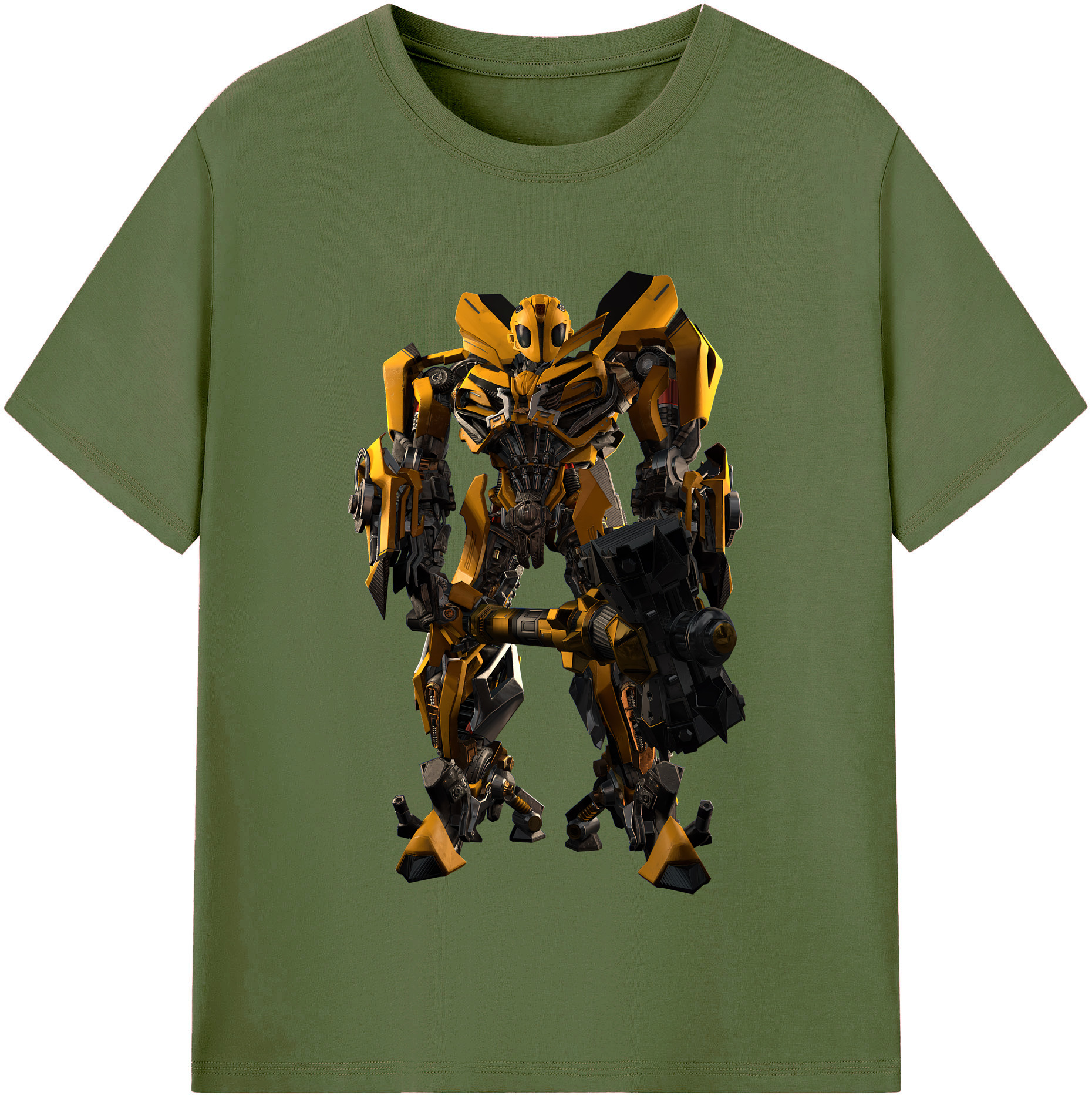 （画像用） Transformers トランスフォーマー 綿100％半袖Tシャツ（フロントプリント）